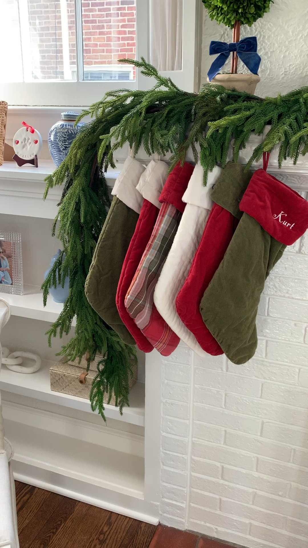 I love the way my mantle turned out this year. I layered 4 or 5 strands of this garland. It’s the most realistic I’ve been able to find 

#LTKSeasonal #LTKhome #LTKHoliday