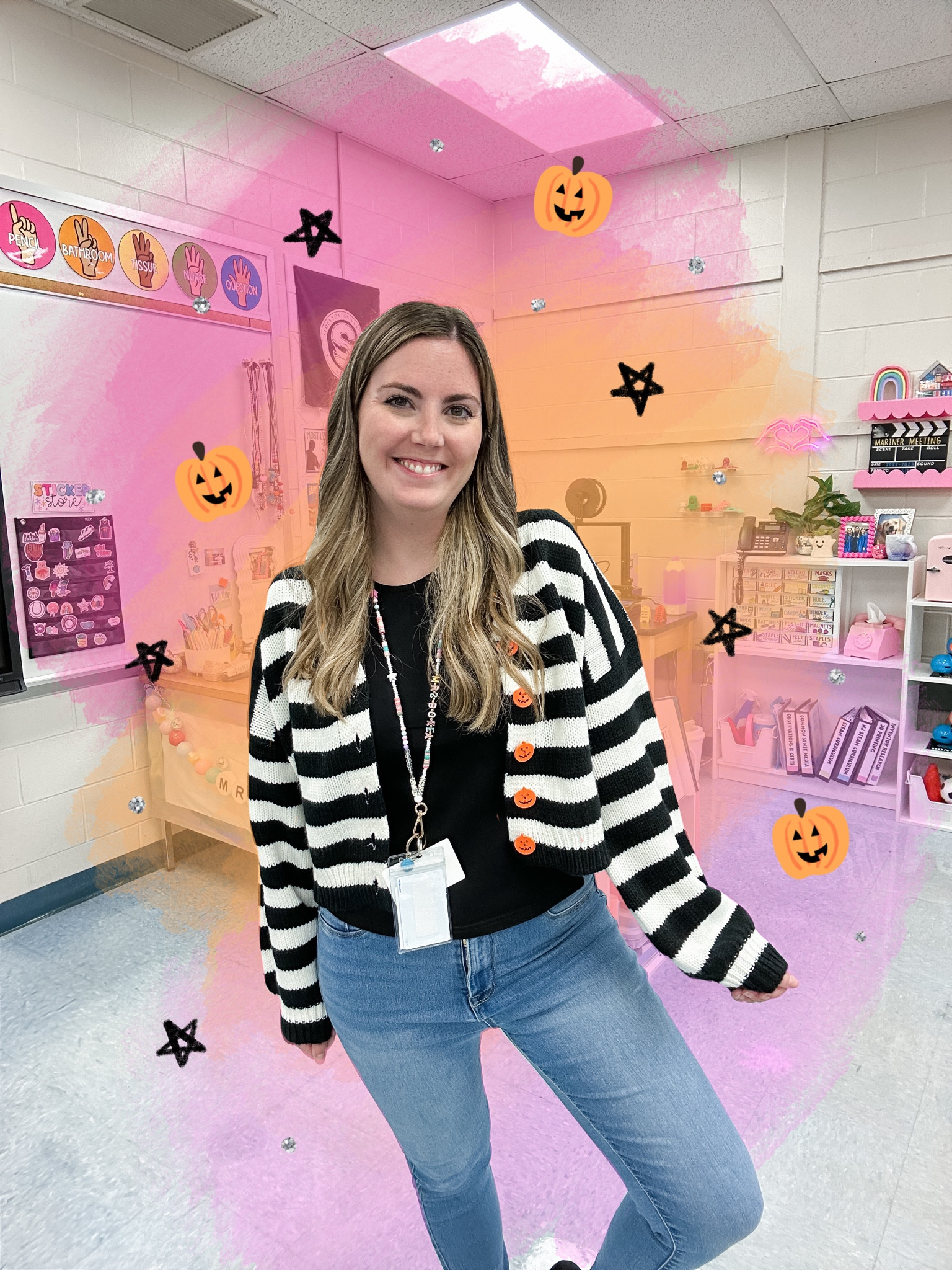 Spooky season teacher outfit | Halloween teacher outfit 🎃✨

#LTKSeasonal #LTKWorkwear #LTKHalloween