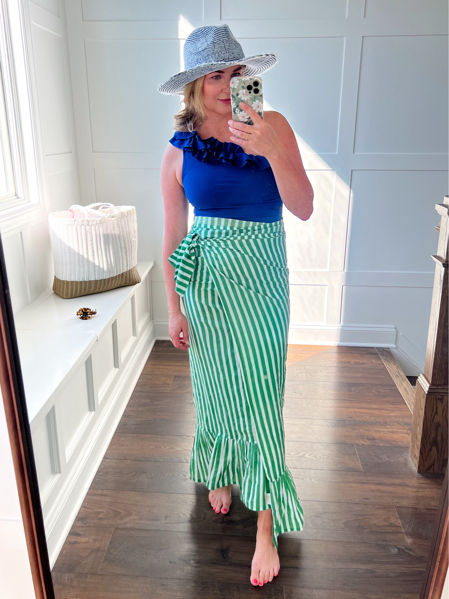 My swimsuit is under $50 right now from JCrew with code EXTRA. 

#LTKTravel #LTKSaleAlert #LTKSwim