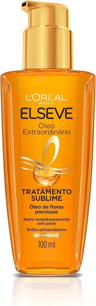 ELSÉVE Óleo Capilar L'Oréal Paris Elseve Óleo Extraordinário 100Ml - Leave In Anti Frizz Pro... | Amazon (BR)
