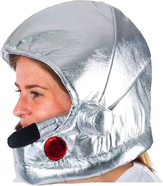 Tigerdoe Astronaut Helmet - Soft Metallic Astronaut Helmet - NASA Astronaut Costumes - Space Part... | Amazon (US)