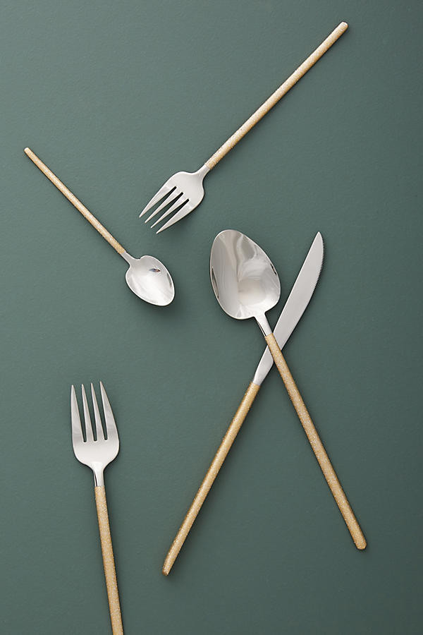 Glitter Flatware | Anthropologie (US)