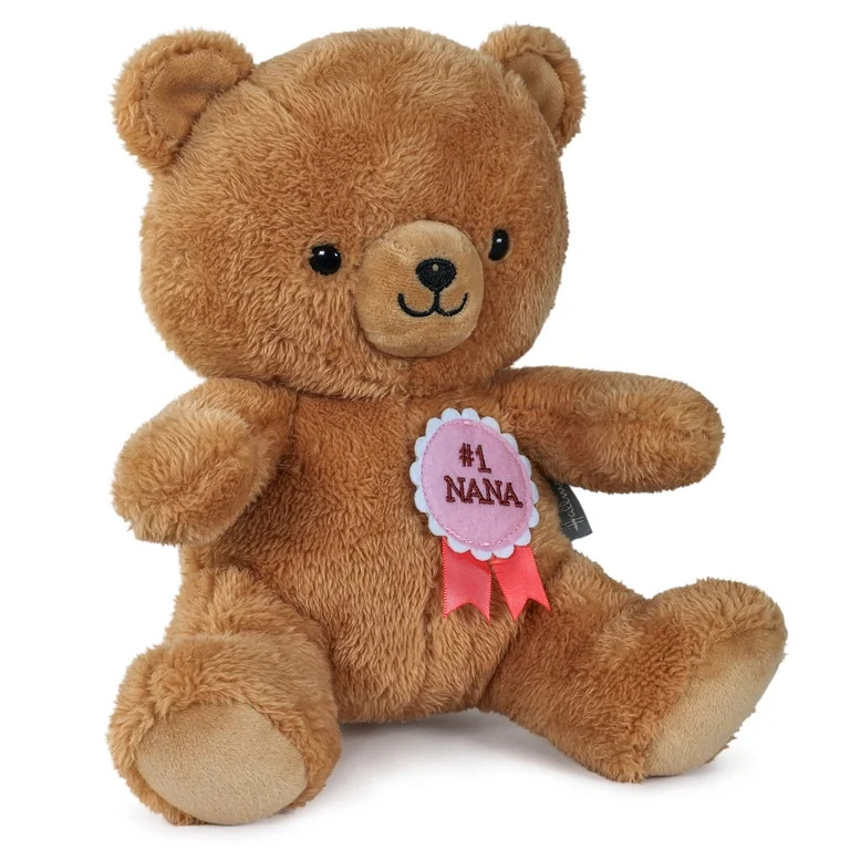 Hallmark Mother's Day Teddy Bear Plush With #1 Nana Ribbon, 8" | Walmart (US)
