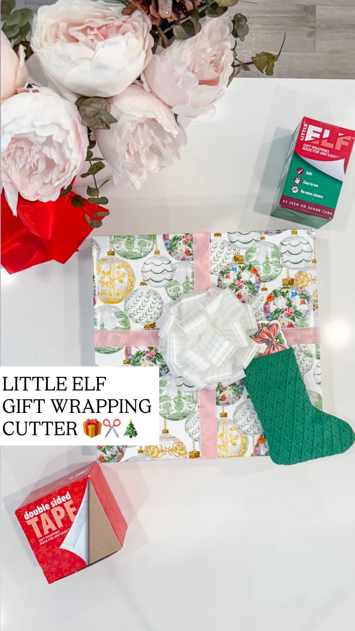 Links to the Little ELF gift wrap cutter aka the biggest game changer for gift wrapping season 

I also linked the double sided tape rolls and the wrapping paper organizer I used!  

#LTKGiftGuide #LTKHoliday #LTKSeasonal