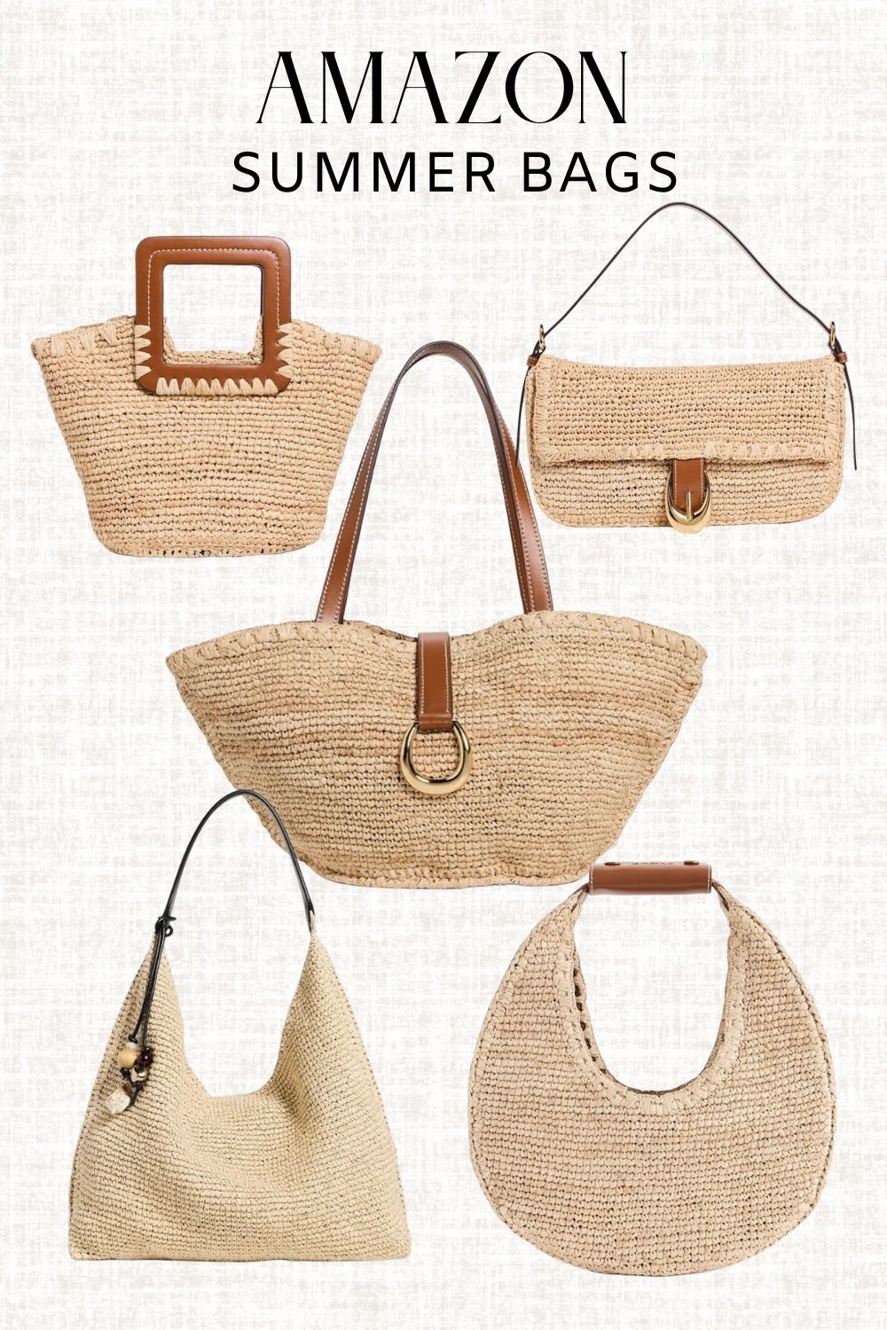 summer bags that look way more expensive ☀️👜

amazon summer bags, woven handbags, raffia purse, straw tote bag, beach vacation accessories, coastal style, neutral summer accessories, chic amazon finds, designer inspired bags, resort wear accessories, everyday summer bag, woven shoulder bag, vacation style essentials

#LTKgrwm #LTKSeasonal #LTKTravel