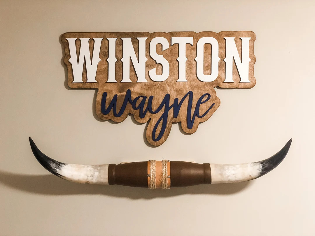 Custom 3D Name Sign Boy Nursery Name Sign Nursery Wall Art - Etsy | Etsy (US)