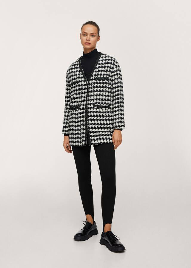 Houndstooth jacket | MANGO (US)