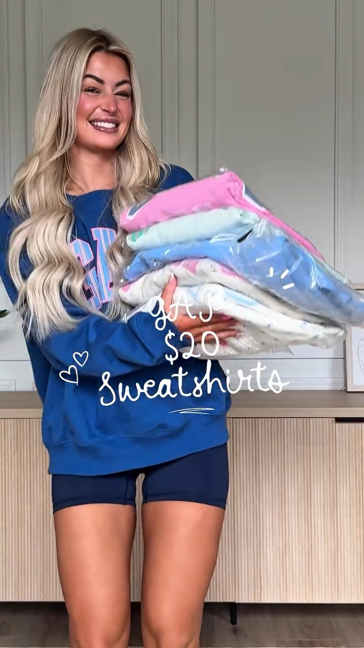 Say “GAP” for the details sent to your DMs! These GAP SWEATSHIRTS are 60% for only $20! RUNNNN!! 

gap logo sweatshirt, gap hoodie women, pastel hoodie, spring colors outfit, comfy mom style, casual everyday outfit, oversized sweatshirt, cozy chic, athleisure look, gap sale 60% off, affordable fashion, spring loungewear, basic wardrobe, weekend outfit, mom uniform, mom style, spring style, spring outfit idea