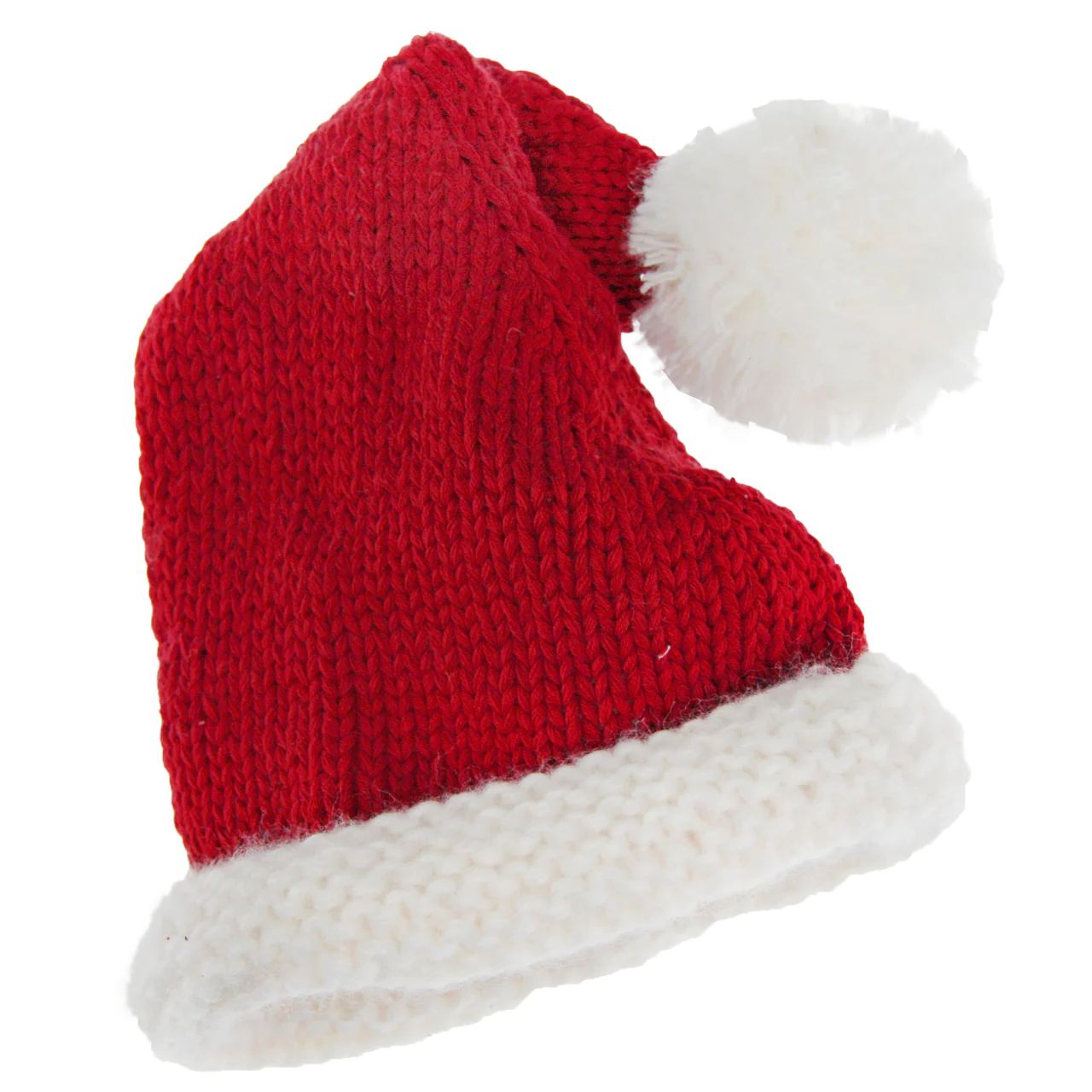 Santa Knit Hat, Red | SpearmintLOVE