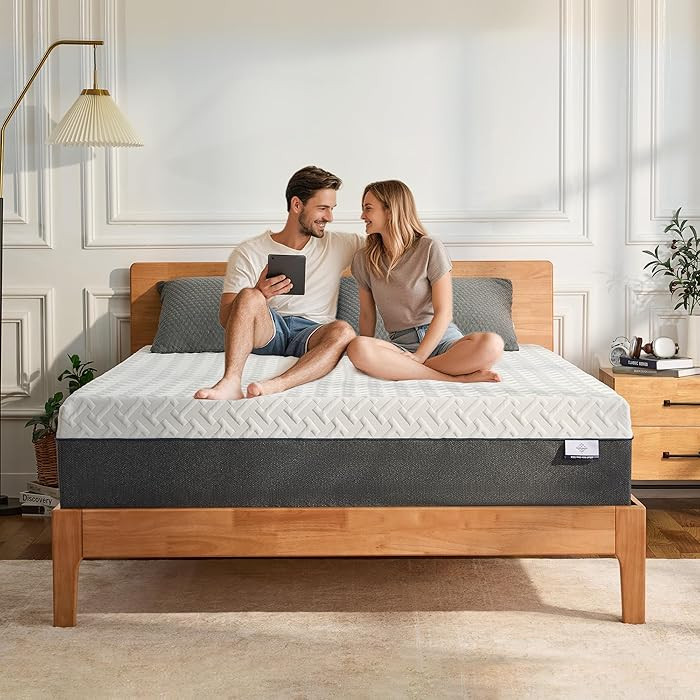 12 Inch Green Tea Memory Foam Mattress, Queen Memory Foam Mattress in a Box, Gel Infused Foam for... | Amazon (US)