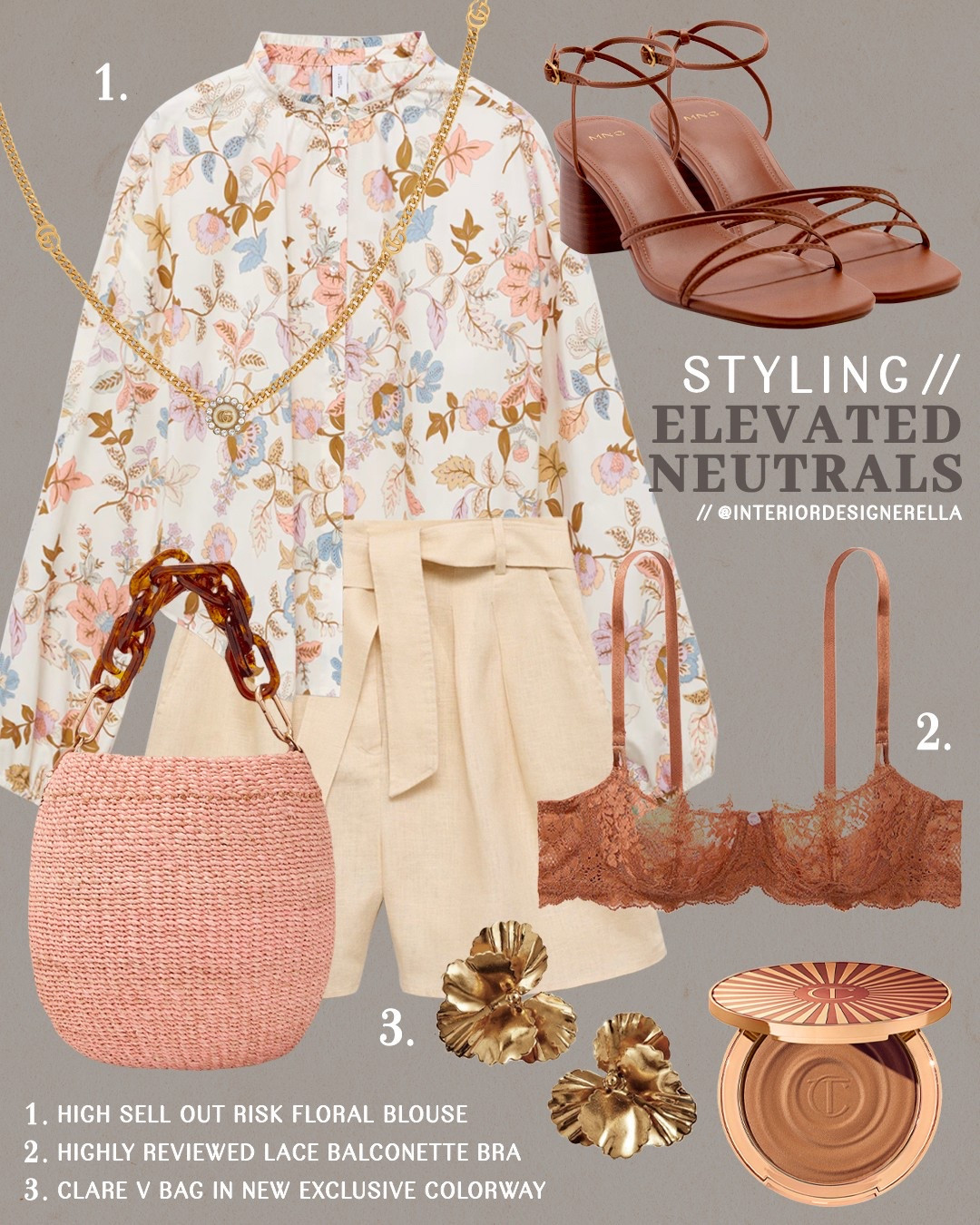 Styling elevated neutrals 🤎 Exclusive Clare V colorway bag + high sell out risk floral blouse!✨ Share this post with a friend!!🤗 Click on the “Neutral Looks” collection on my LTK to shop this post and more!🤗 Have an amazing day!! Xo!!

#LTKFindsUnder100 #LTKFindsUnder50 #LTKStyleTip