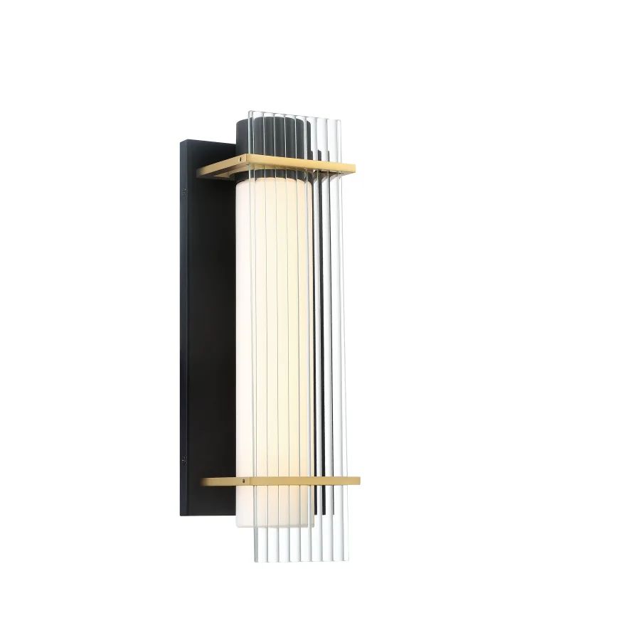 Kovacs Midnight Gold 16" Tall LED Bathroom SconceModel:P1511-707-Lfrom the Midnight Gold Collecti... | Build.com, Inc.