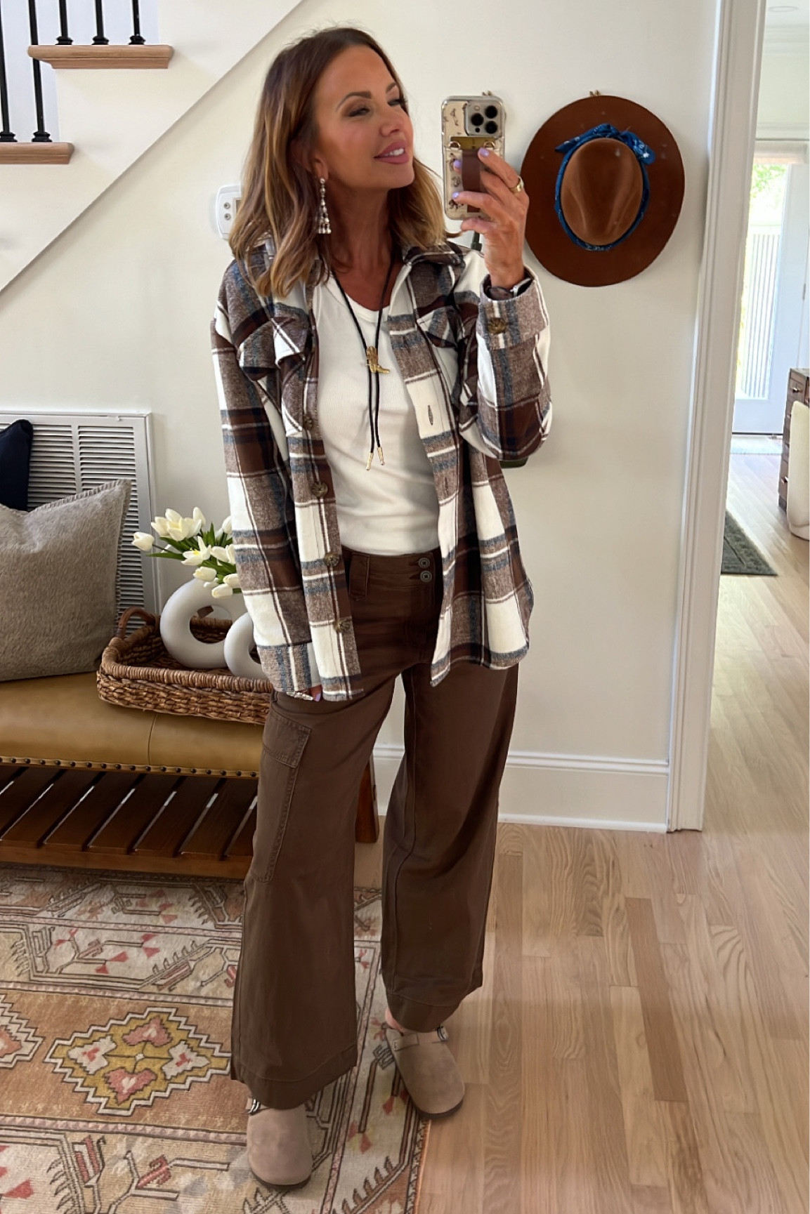 Everything is TTS but the pants might be a little on the short side if you’re over 5’7” or have long legs. 
#walmartpartner #walmartfinds #iywyk @walmart

#LTKfindsunder50