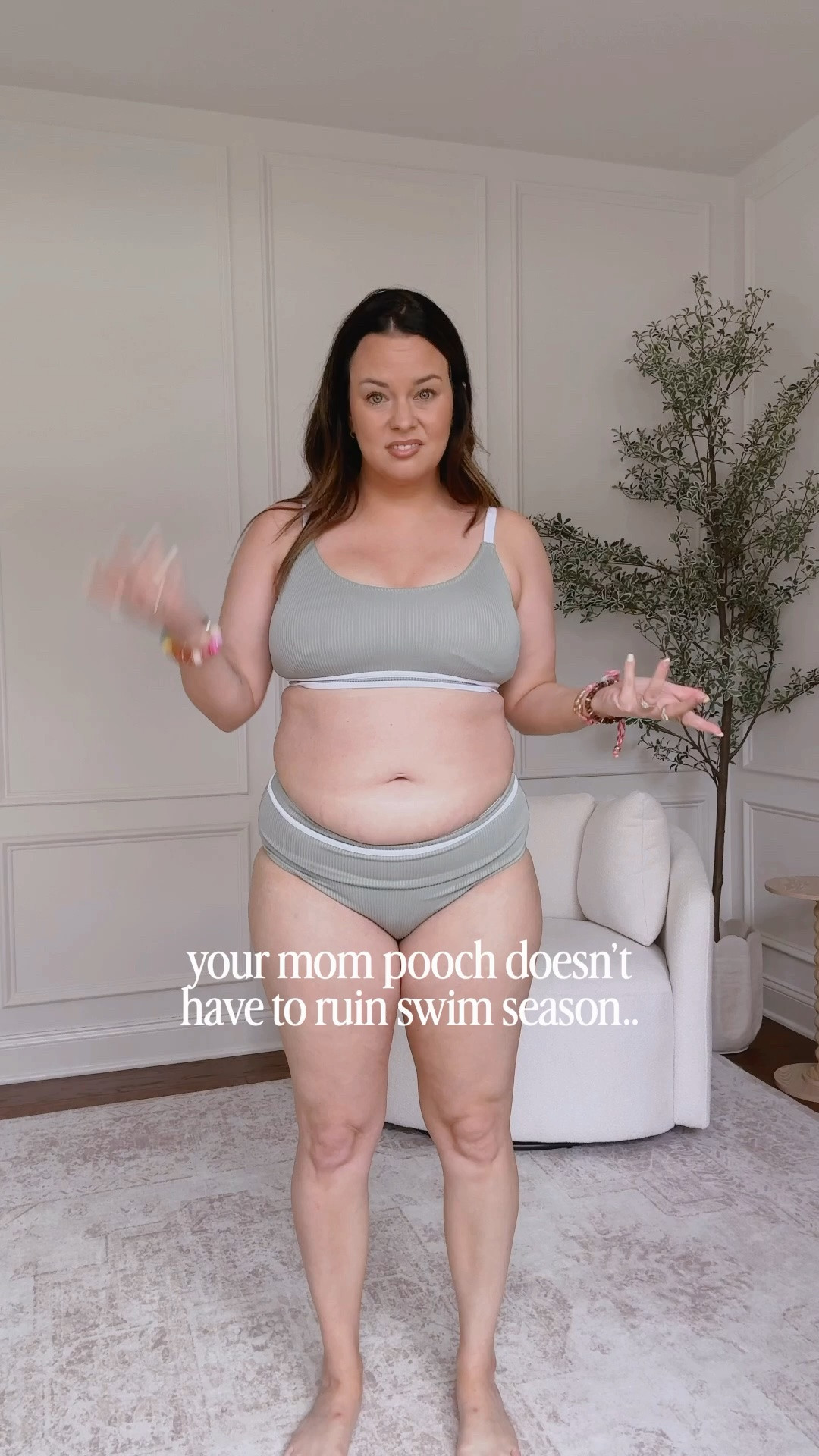 Affordable anti-pooch swim from Walmart!! Wearing a large in all of the swim and an XL in all of the coverups.

#LTKootd #LTKMidsize #LTKSwim
