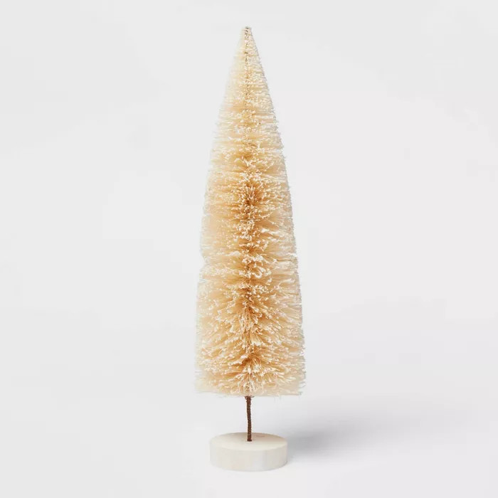 Bottle Brush Tree Figurine - Threshold™ | Target