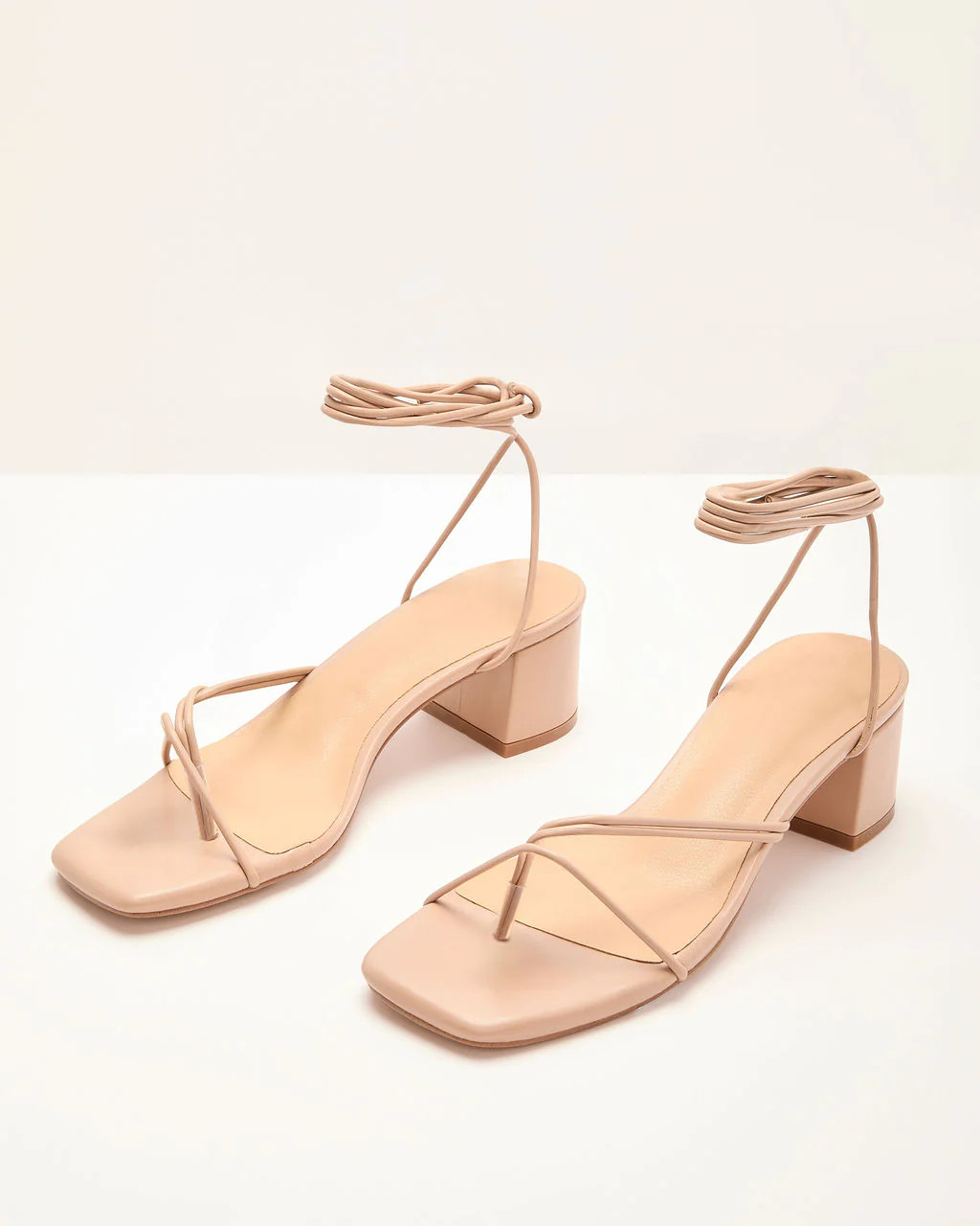 Devinah Vegan Leather Strappy Heels | VICI