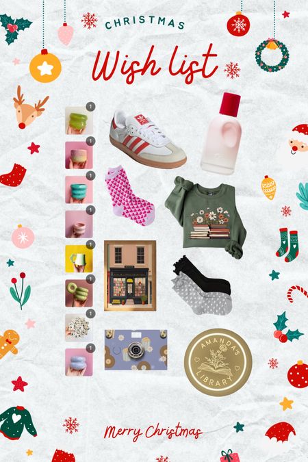 bookish girlie gift guide
Pink lover
Books
Book merch
Sneakers / red
Custom gifts 

#LTKGiftGuide #LTKmidsize #LTKHoliday