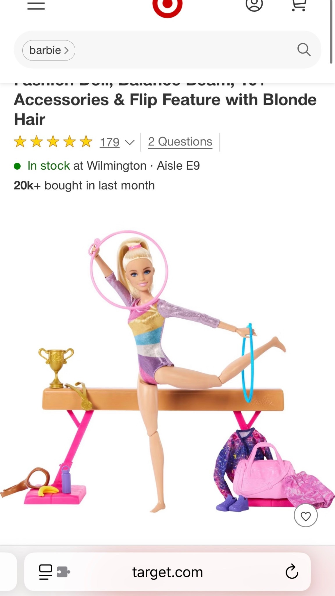 Christmas Barbie deal 

#LTKCyberWeek #LTKKids #LTKFindsUnder50