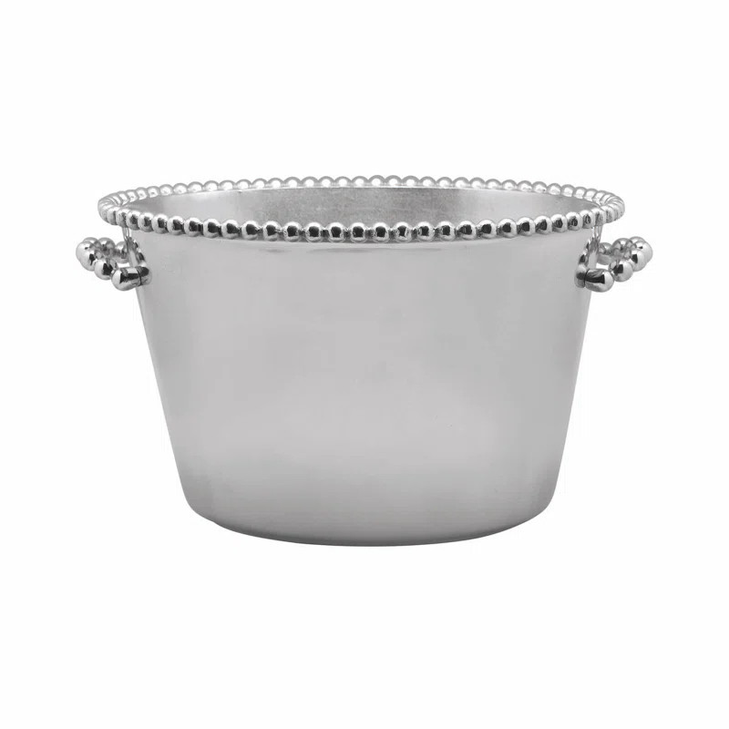 String Of Pearls Aluminum Ice Bucket | Wayfair North America