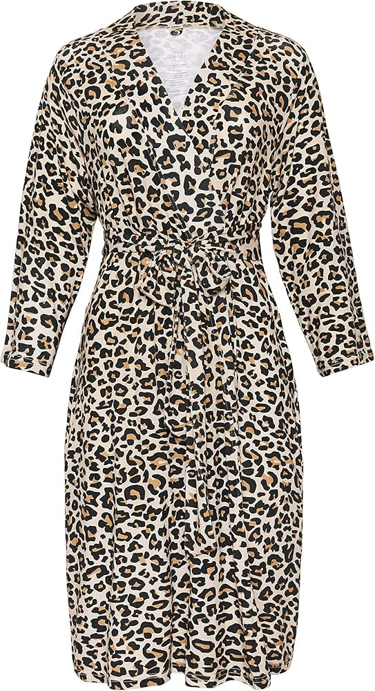 Mommy Robe for Maternity, Labor Delivery Soft Nursing Lounge Wear, Viscose from Bamboo | Amazon (US)