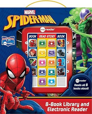 Marvel - Spider-man Me Reader Electronic Reader and 8 Sound Book Library - PI Kids     Hardcover ... | Amazon (US)