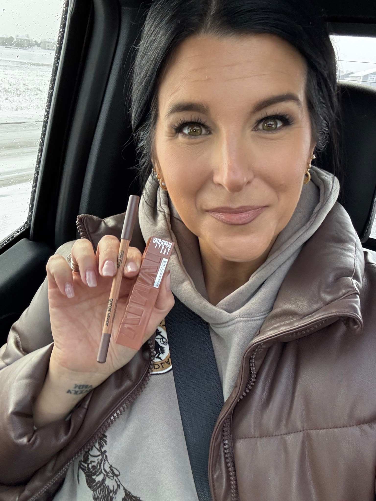 My FAVORITE 😍 longwear nude lip combo! 