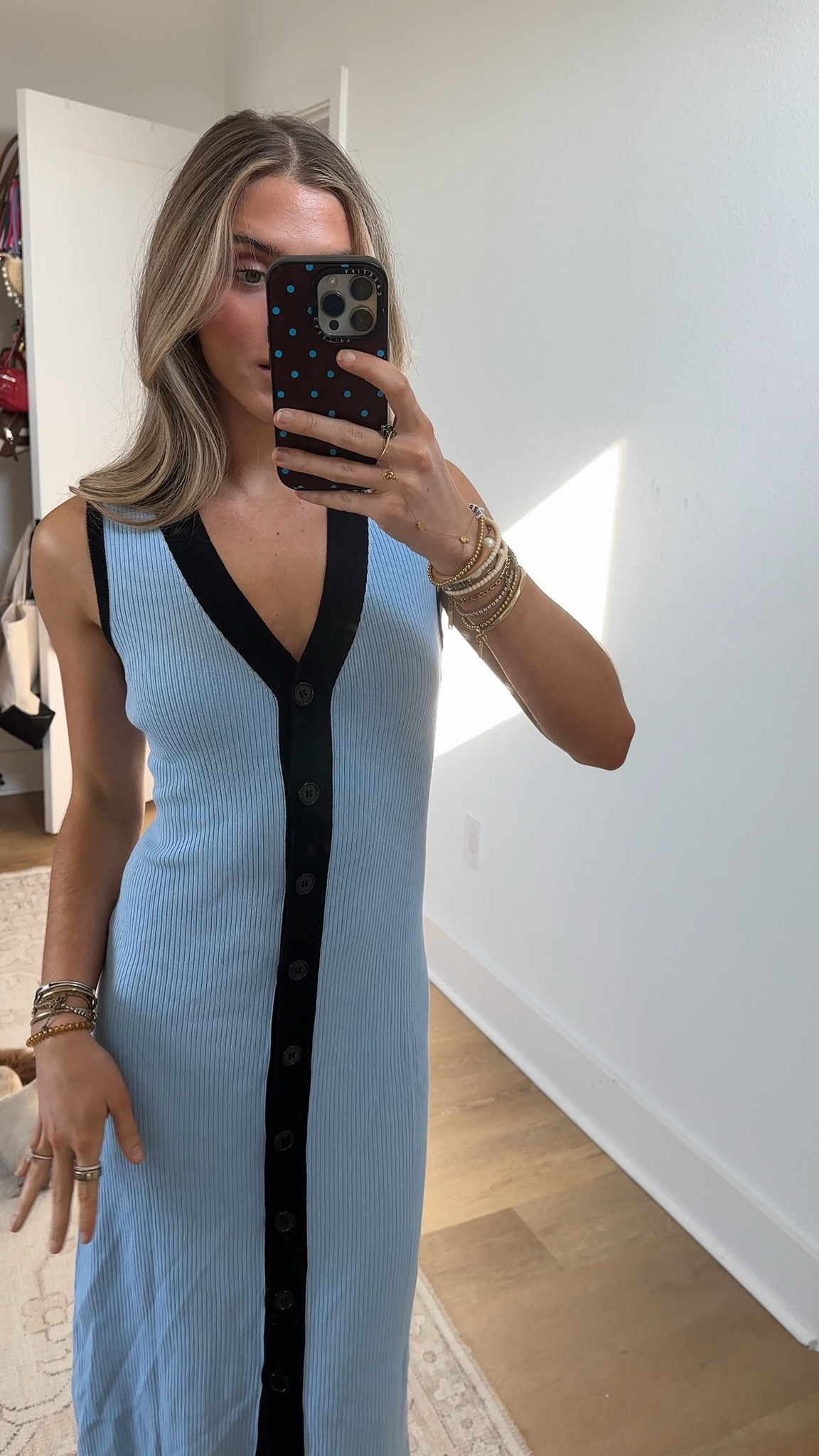 Amazon size small Saodimallsu Womens Summer Button Down Sweater Dresses Sleeveless V Neck Casual Ribbed Knit Color Block Midi Tank Dress

#LTKSaleAlert #LTKWedding #LTKootd