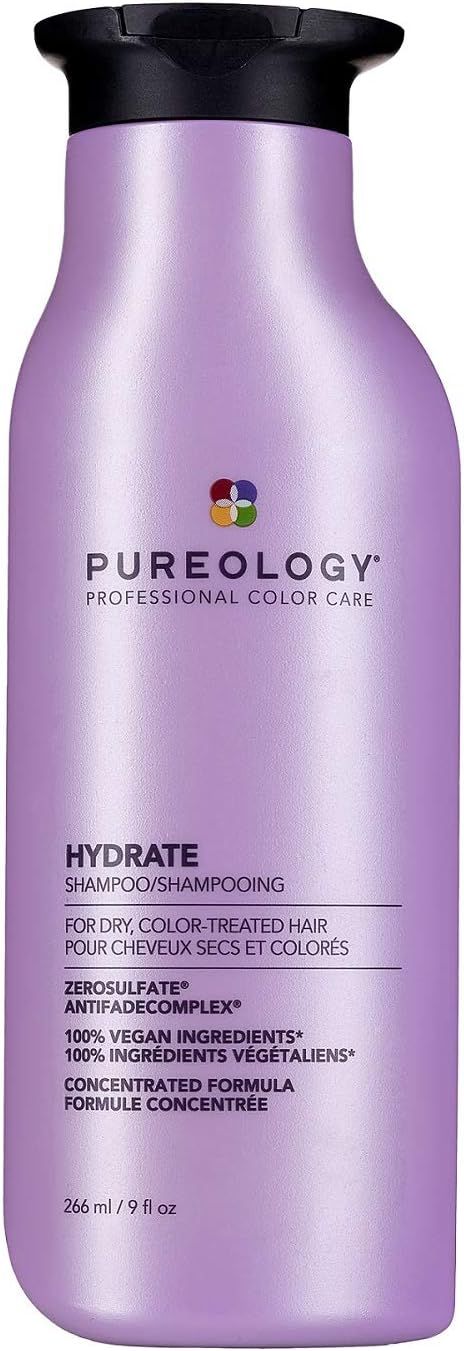 Pureology Hydrate Shampoo | For Dry, Color-Treated Hair | Hydrates & Strengthens Hair | Sulfate-Free | Amazon (US)