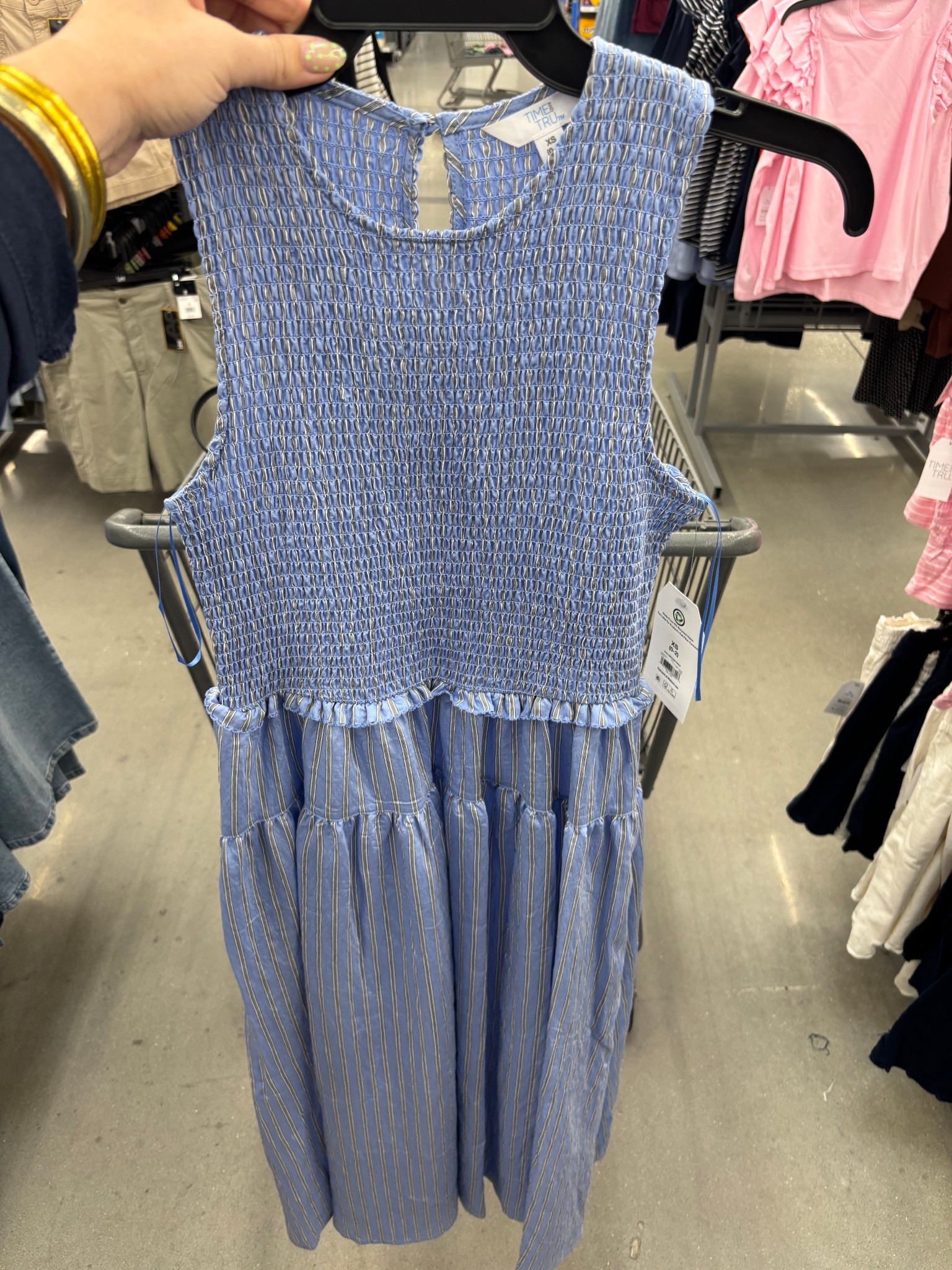 Smocked bodice spring dress- lightweight and easy! Pair with a denim jacket 

#LTKTravel #LTKootd #LTKmomlife