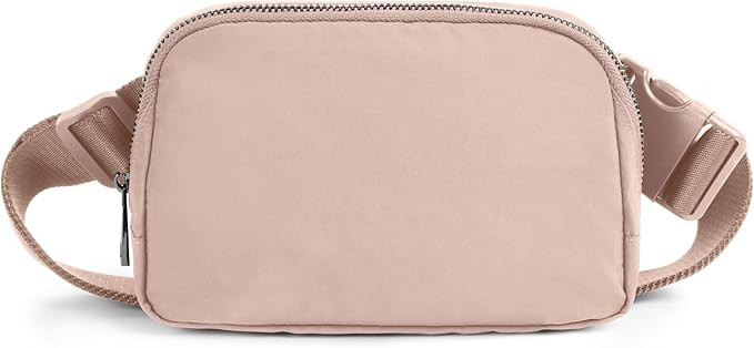 ODODOS Unisex Mini Belt Bag with Adjustable Strap Small Fanny Pack for Workout Running Traveling ... | Amazon (US)