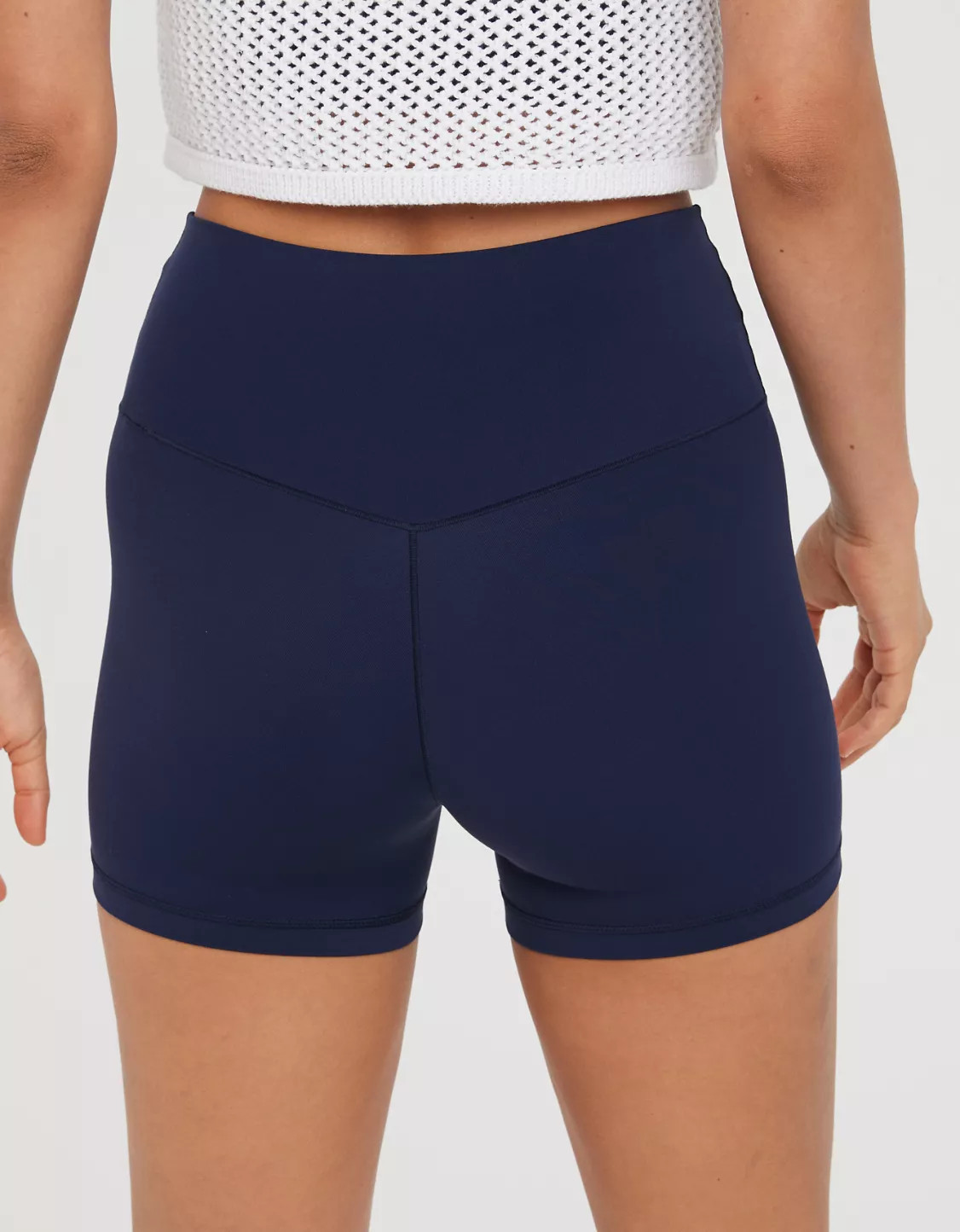 OFFLINE By Aerie Real Me High Waisted Crossover 3" Bike Short | Aerie