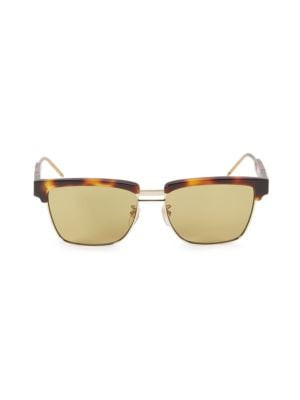 56MM Brow Bar Havana Sunglasses | Saks Fifth Avenue OFF 5TH