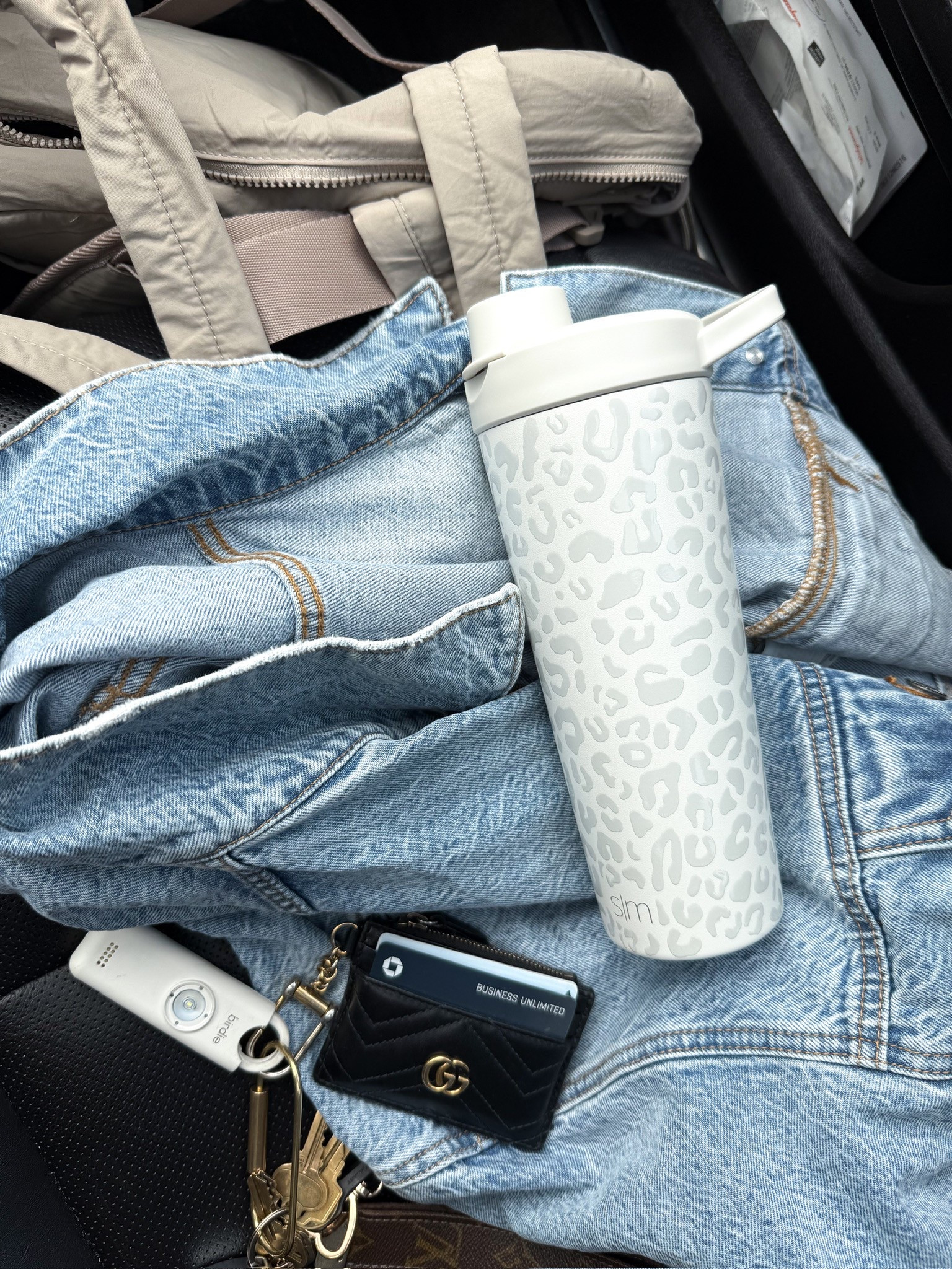 Ready for my workout class!! 
I love this tumbler from simply modern, they have it in different prints but this is my fave!! I use it to mix my alani nu pre-workout!!

#LTKHome #LTKFindsUnder50 #LTKActive