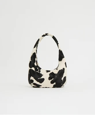 Mini Gnocchi Bag - Printed Ponyhair | MANSUR GAVRIEL