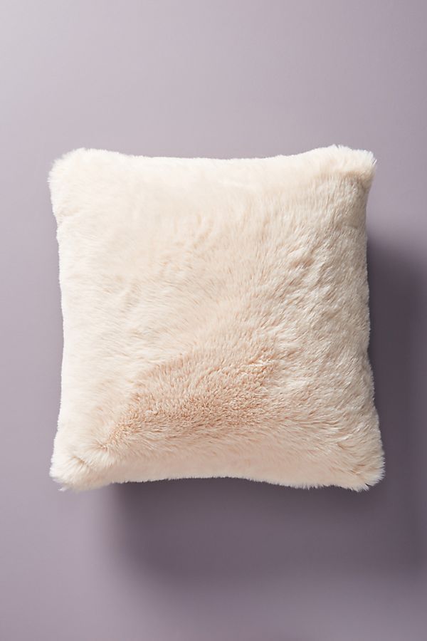 Fireside Faux Fur Pillow | Anthropologie (US)