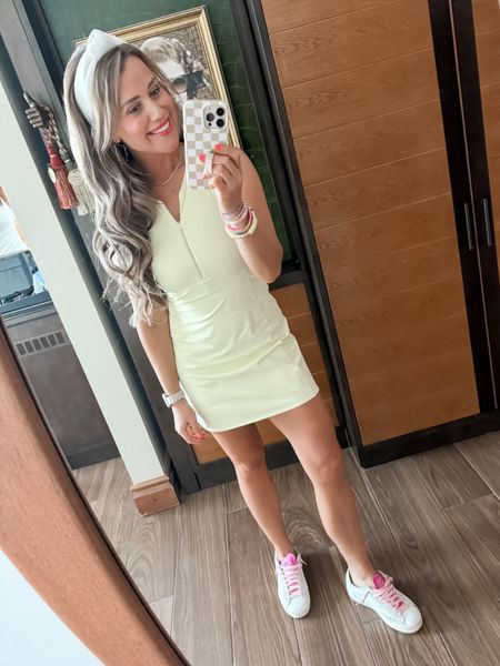 How cute is this new Spanx athleisure dress?! Code LLXSPANX for 10% off + free shipping. I’m in an XS. 

Bracelets are 20% off with code LAUREN20.

#LTKfitness #LTKstyletip #LTKSeasonal
