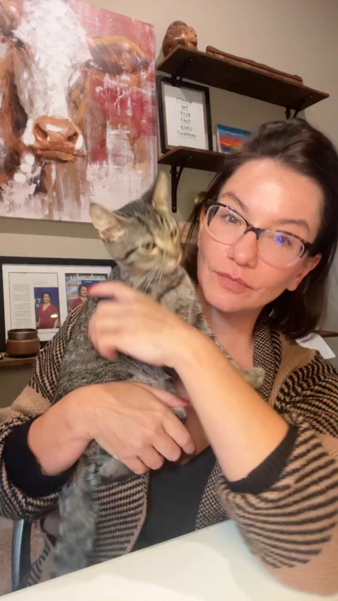 Kitties & good music make everything better!