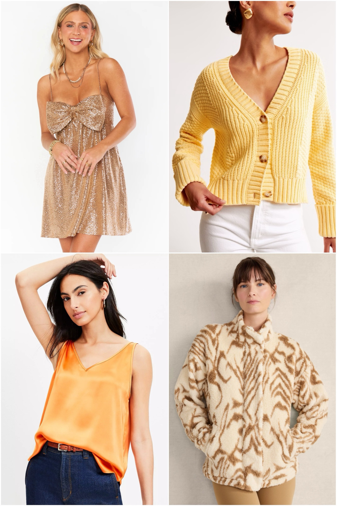 This week’s favorites:
•Get your holiday or NYE dress early & snag this adorable dress! Great for Springs & Autumns. 
•Yellow is a popular color right now & this one is perfect for us Springs. 
•Warm & Clear Springs are loving these vivid oranges!
•This coat is similar to the Adidas one Taylor Swift wore. Yall love her style & this coat. It’s hard to find sherpas in a warm pattern. This works for Springs & Autumns. 

#createdcolorful #createdcolorfulspring #hocspring #tcispring #pcaspring #lightspring #warmspring #truespring #brightspring #clearspring #paintboxspring #bluespring

#LTKSaleAlert #LTKSeasonal #LTKWorkwear