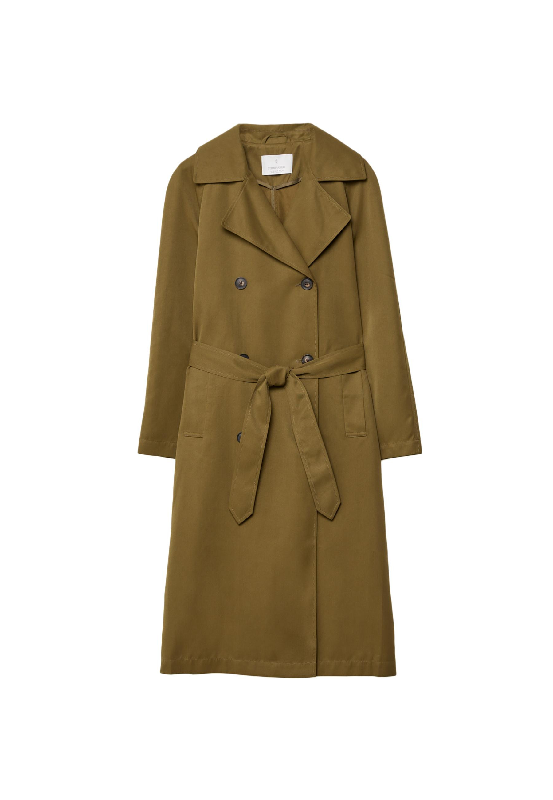 Long loose-fitting oversize trench coat - Women's Stradimarket | Stradivarius United Kingdom | Stradivarius (UK)