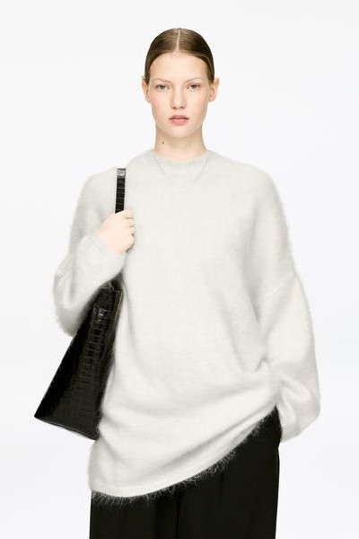 Mohair-Wool Blend Jumper | Arket UK
