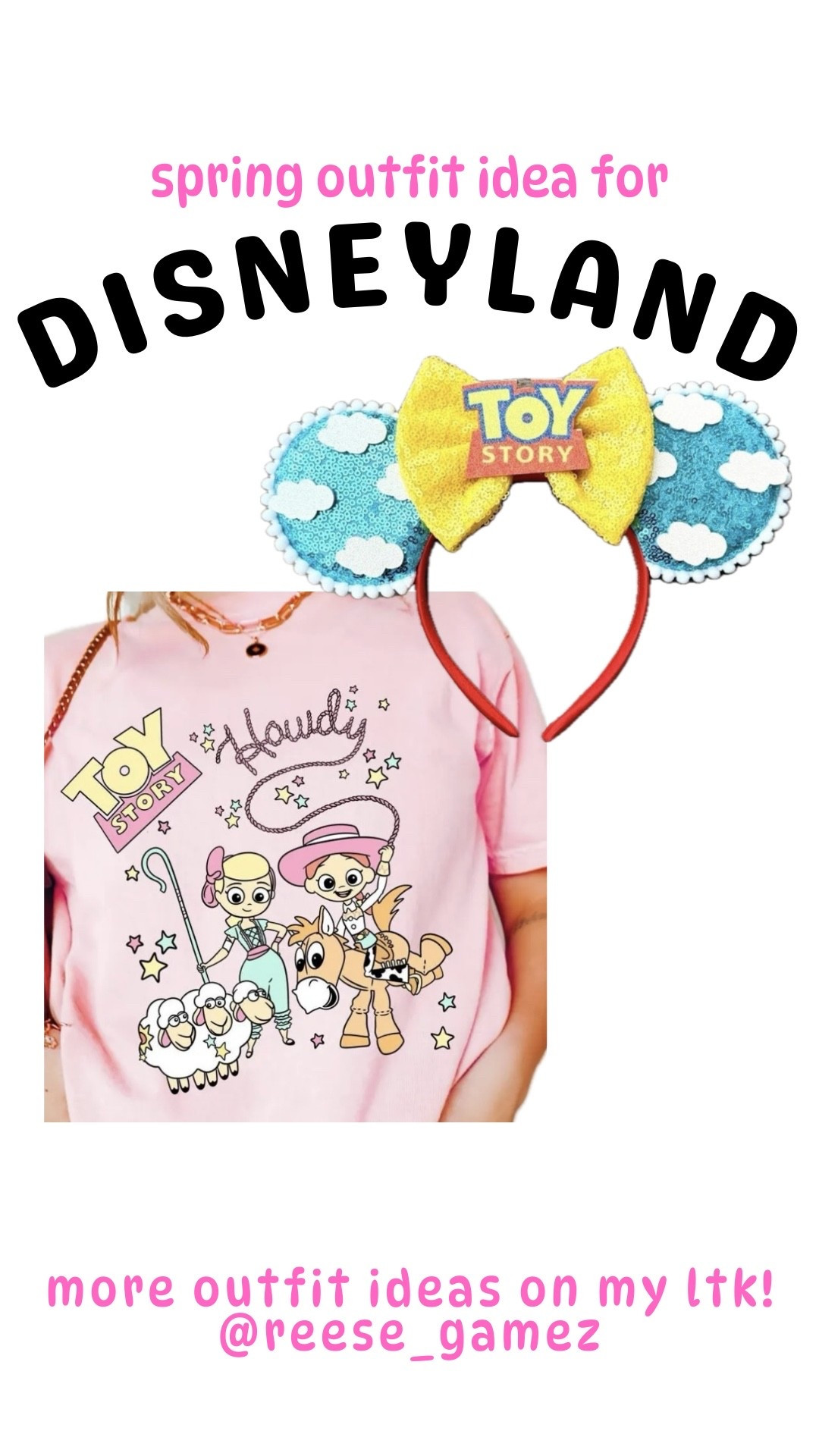disney outfit, disneyland outfit, disney outfits, disneyland outfits, toy story outfit, mickey ears, minnie ears

#LTKootd #LTKSeasonal #LTKTravel