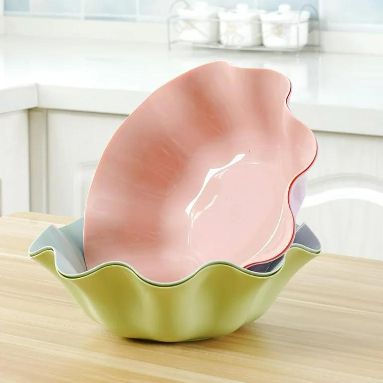 dianhelloya Nordic Living Room Lotus Leaf Nut Plate Office Desktop Fruit Snack Storage Tray Light... | Walmart (US)