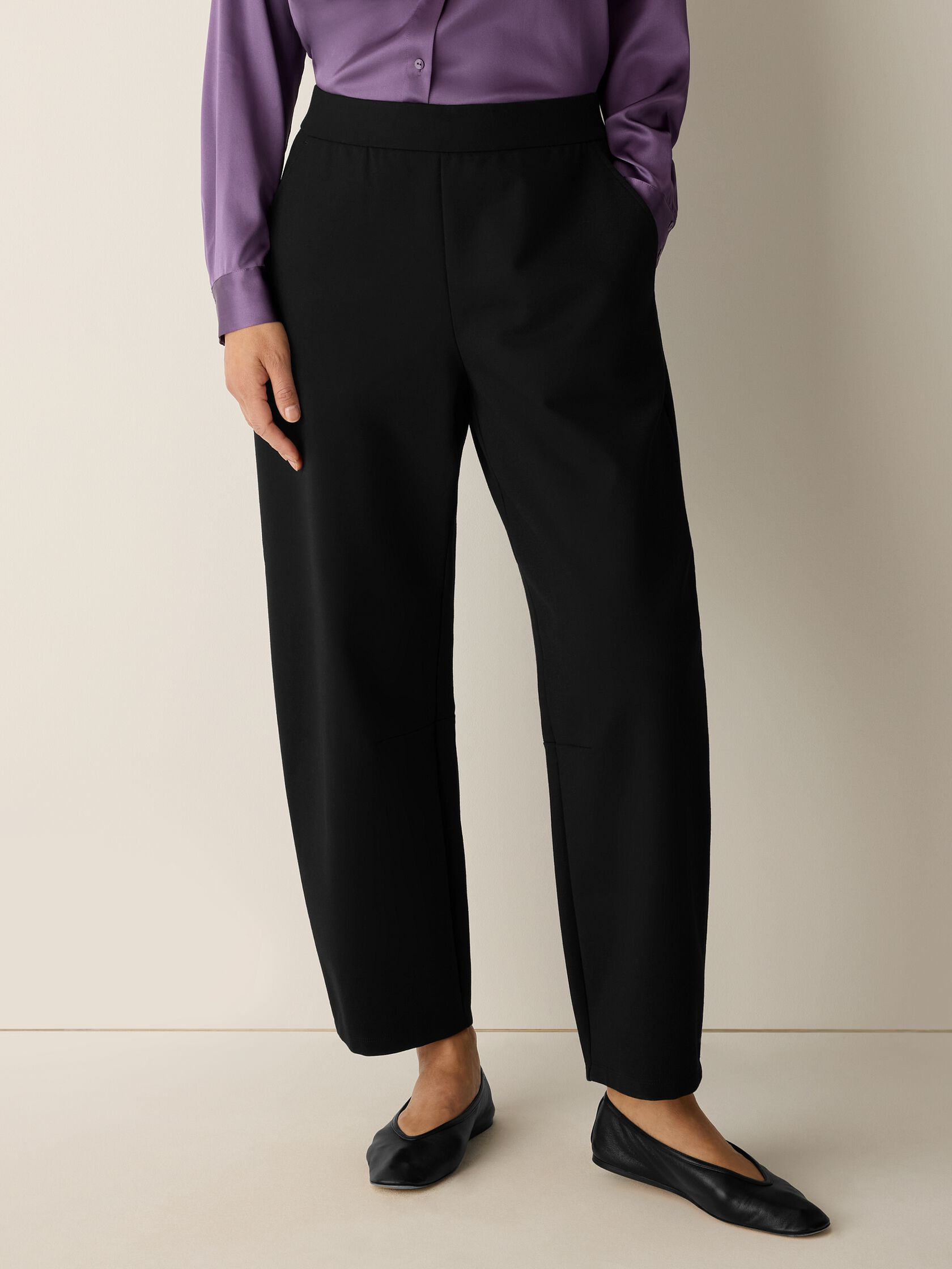 Washable Flex Ponte Arch Pant | Eileen Fisher