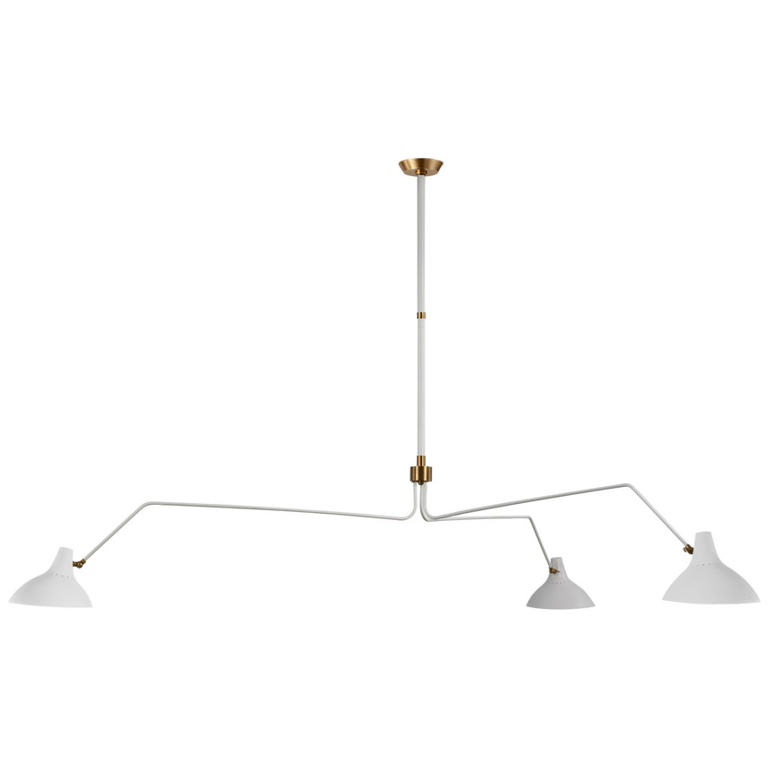 Charlton Grande Triple Arm Chandelier | Visual Comfort