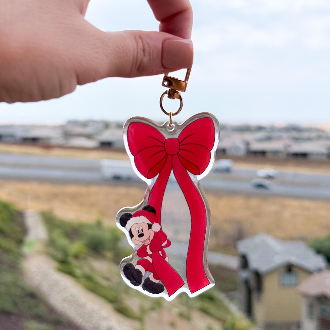 Purse Charm - Santa Ribbon - Etsy | Etsy (US)