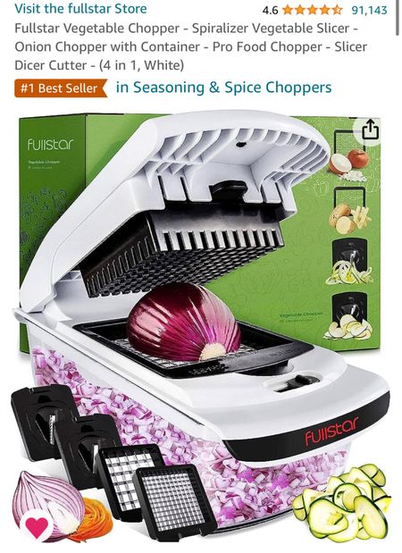 4 in 1 chopper under 25 dollars with over 90K reviews! Makes for a perfect gift!

#LTKxPrime #LTKHoliday #LTKSeasonal