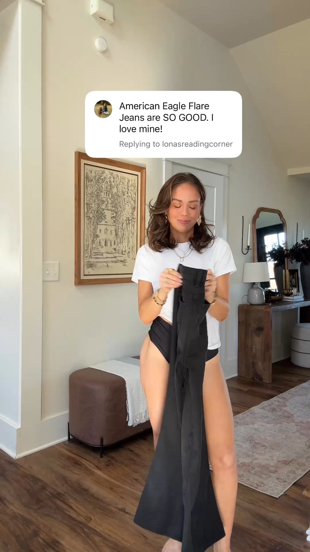 Use code KRIS25 to make them $40! These jeans are SO GOOD! Stretchy comfy lift the booty. I’m in 0 regular I’m 5’3” in a small heel 

#LTKStyleTip #LTKSaleAlert #LTKFindsUnder50