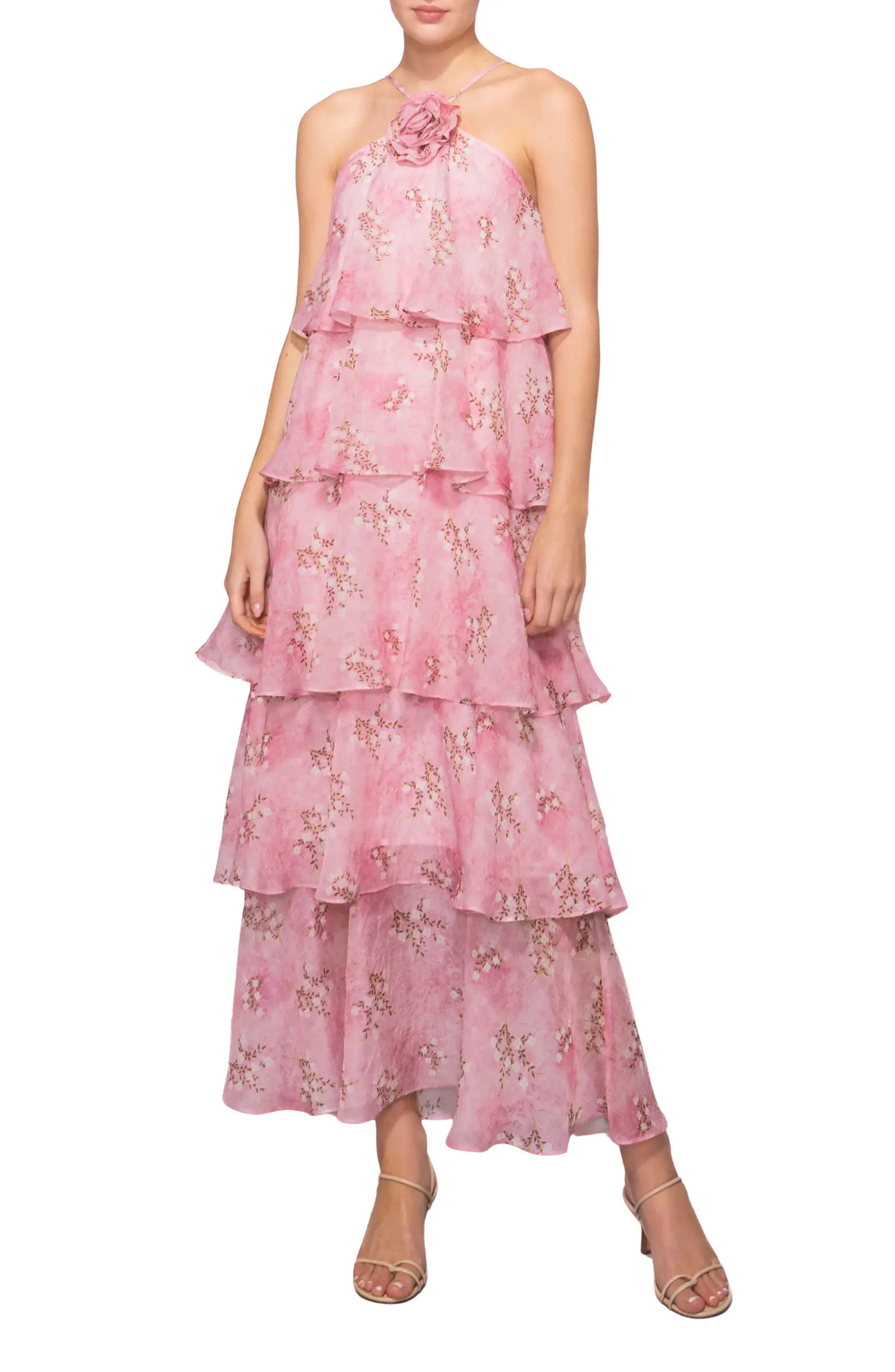 Floral Tiered Maxi Dress | Nordstrom