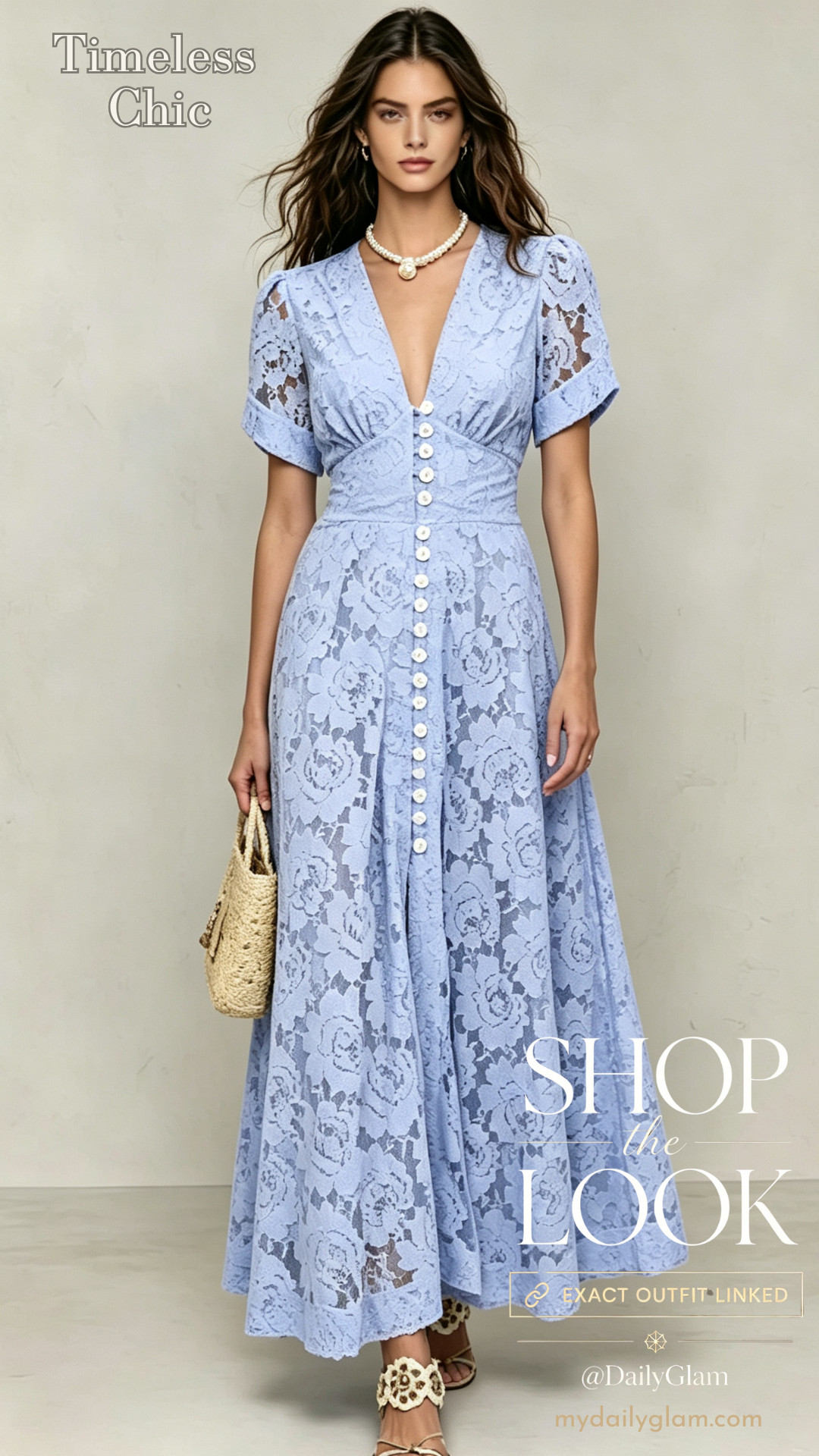 Light Blue Lace Button Front Maxi Dress
#LaceDress #WeddingGuestDress #MaxiDress #LightBlueDress #SummerFormal 

 #LTKootd #LTKOver40 #LTKWorkwear