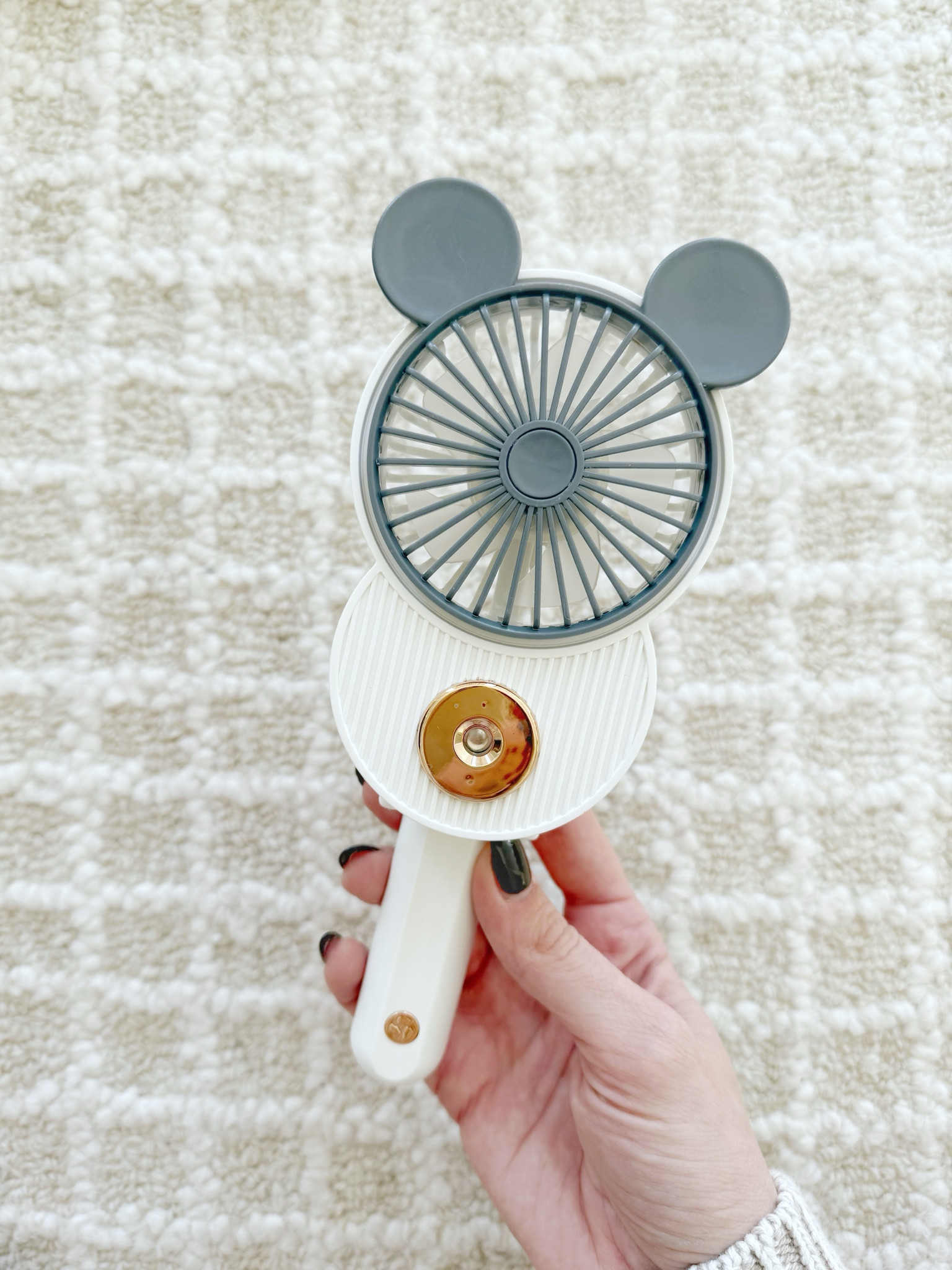 Staying cool in the cutest way on our Disney Cruise with this adorable Mickey fan! Links for this must-have for breezy, comfortable adventures at sea. #DisneyCruise #StayCool #TravelEssentials #CruiseReady

#LTKTravel #LTKStyleTip #LTKFamily